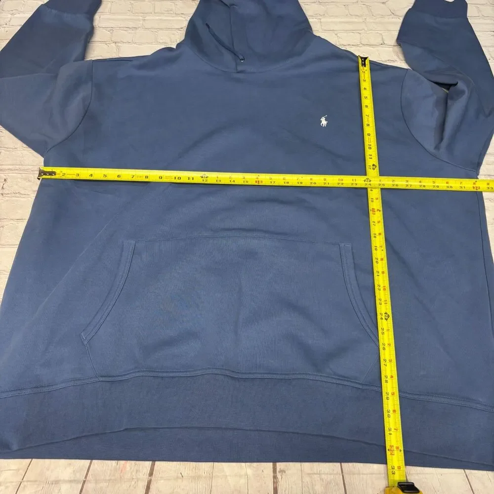 Polo Ralph Lauren Men Pullover Hoodie Size 5XB 5X Big Blue D118 -5